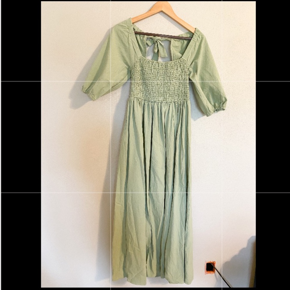 Off the shoulder maxi dress
